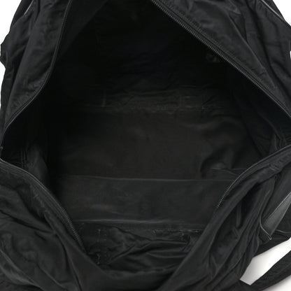 Prada Tessuto Nylon Saffiano Viaggio Duffle Black 4 of 14