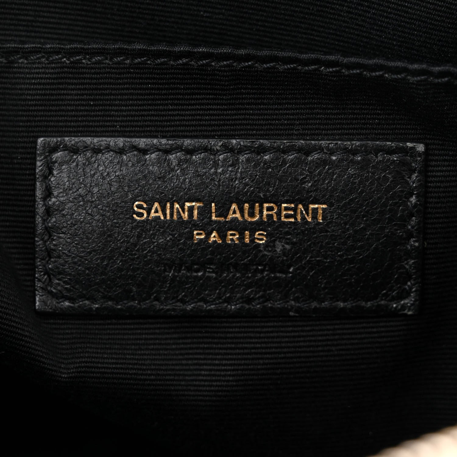 Saint Laurent Calfskin Matelasse Monogram Lou Camera Bag Dark Beige 6 of 16