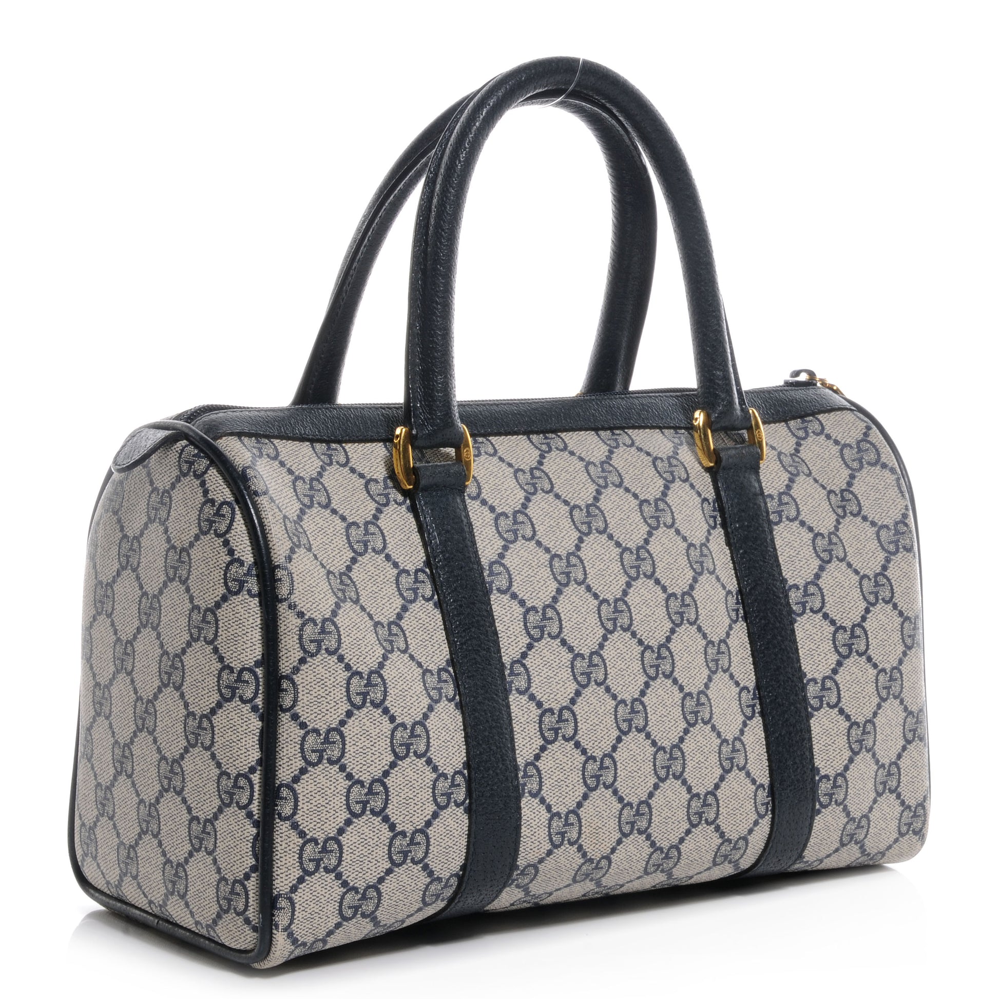 Gucci Monogram Web Boston Navy 3 of 8