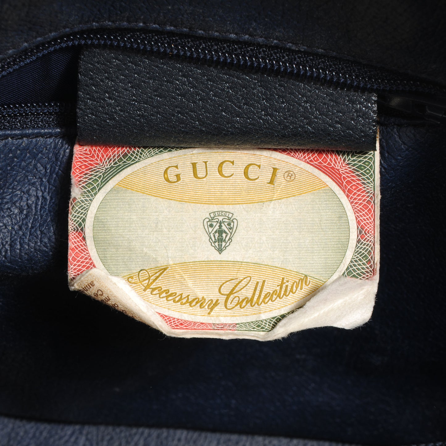 Monogram Web Boston Navy