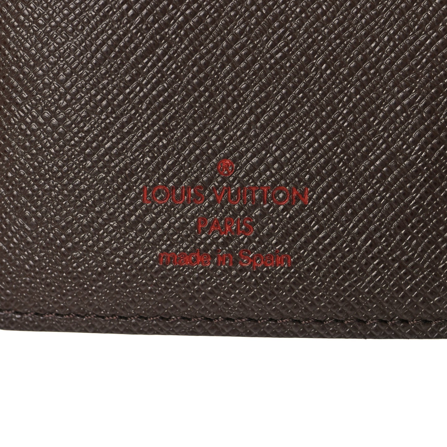 Damier Ebene Small Ring Agenda Cover