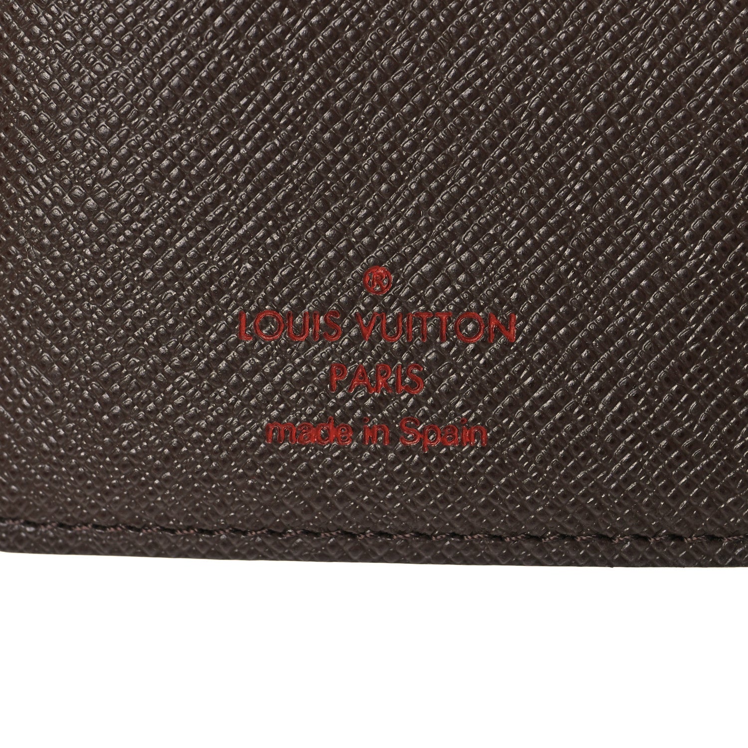 Louis Vuitton Damier Ebene Small Ring Agenda Cover 6 of 7