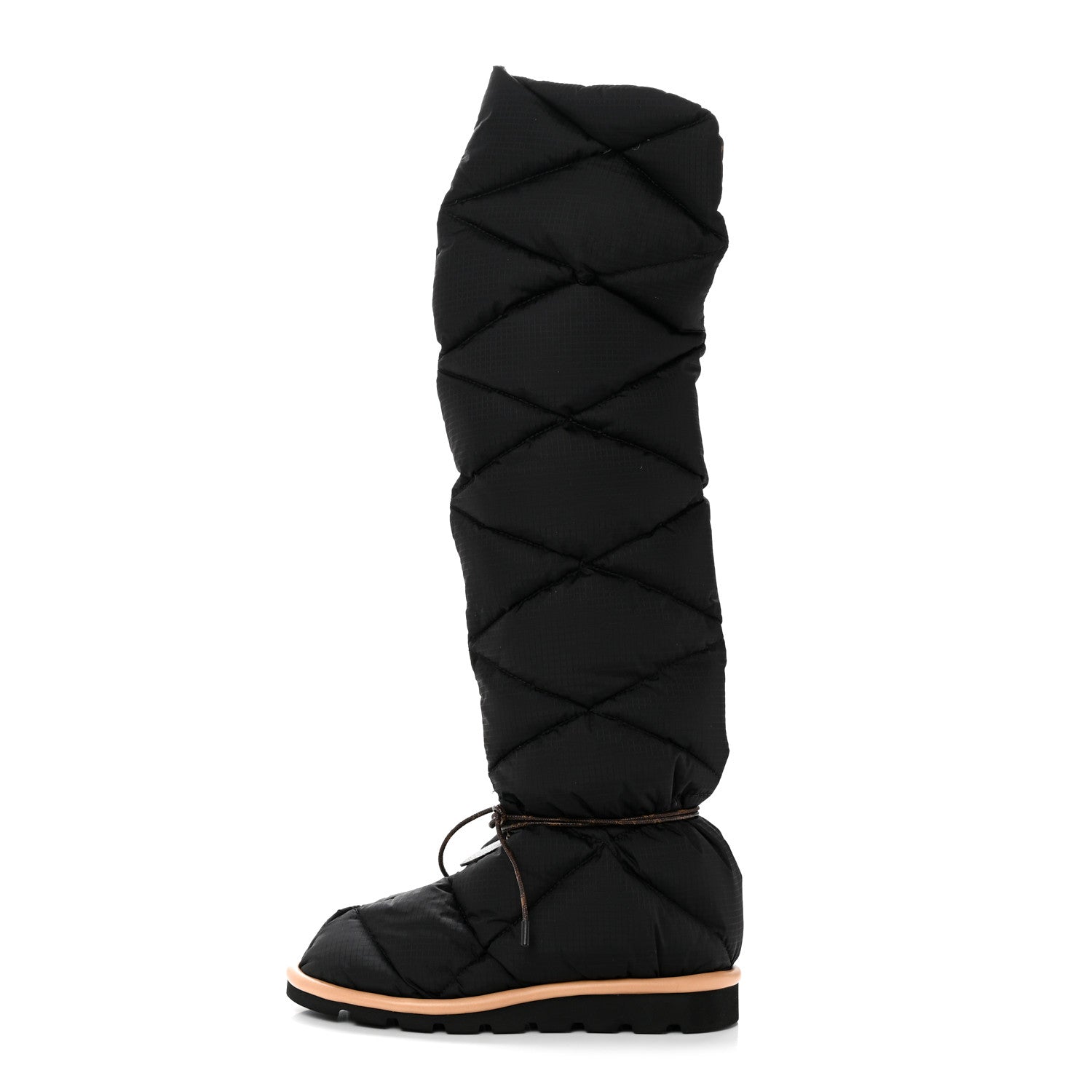 Louis Vuitton Nylon Monogram Pillow Comfort High Boot 40 Black 1 of 8