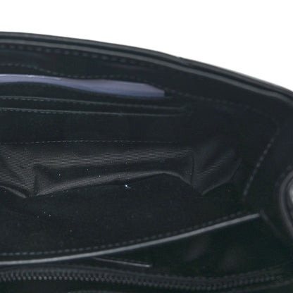 Saint Laurent Calfskin Y Quilted Monogram Monochrome Toy Loulou Crossbody Bag Black 5 of 10