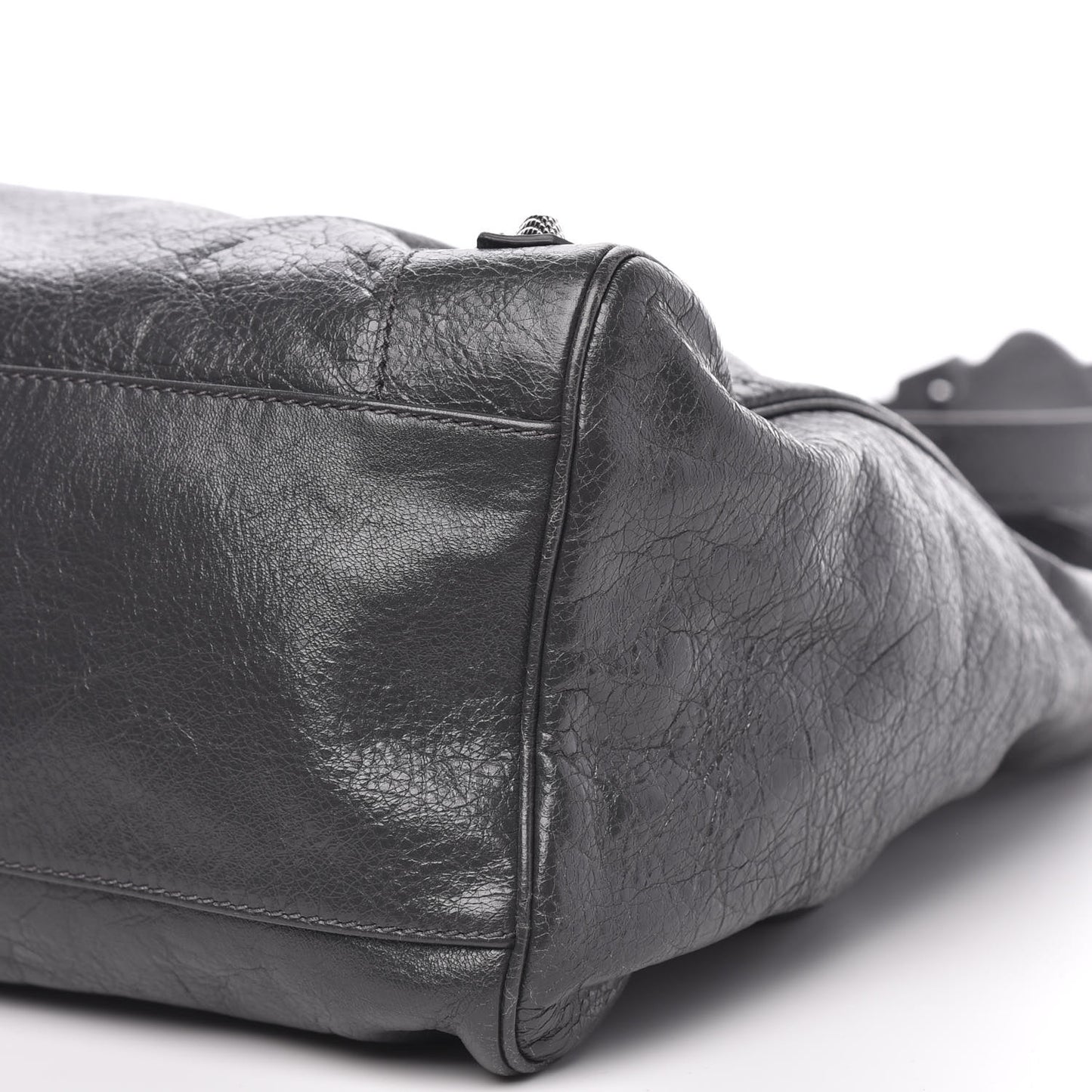 Agneau Giant 12 Silver Hardware Velo Gris Fossile Anthracite
