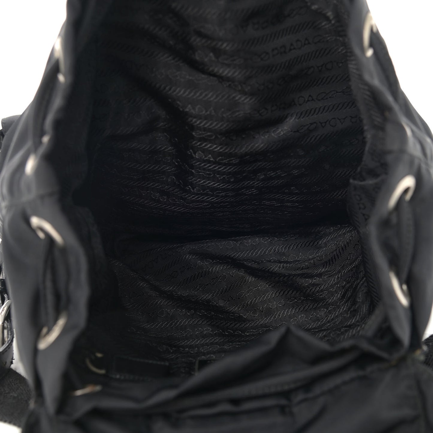 Nylon Vela Medium Backpack Black