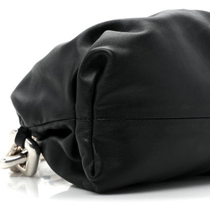 Bottega Veneta Calfskin The Pouch Chain Black 8 of 9