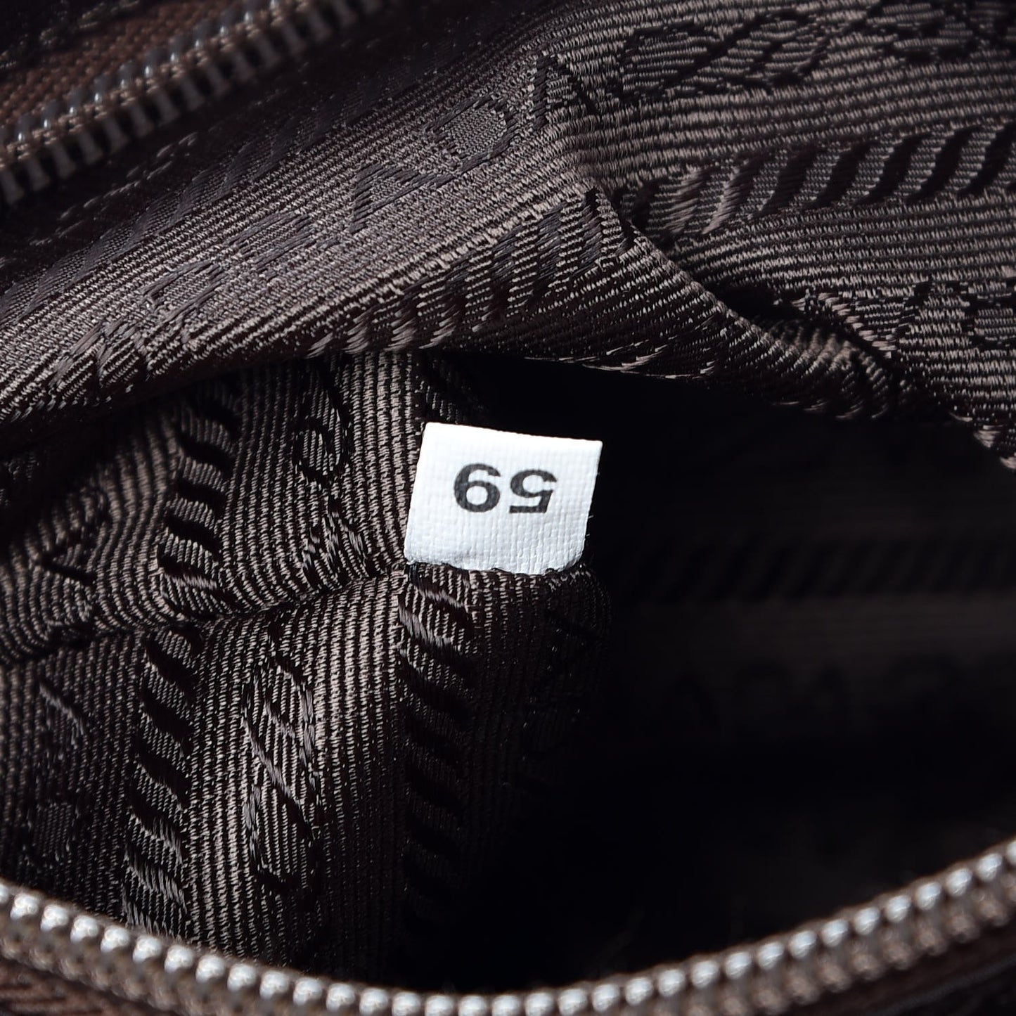 Tessuto Nylon Vela Medium Backpack Ebano
