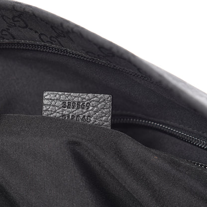 Gucci Nylon Monogram Large Messenger Black 7 of 10