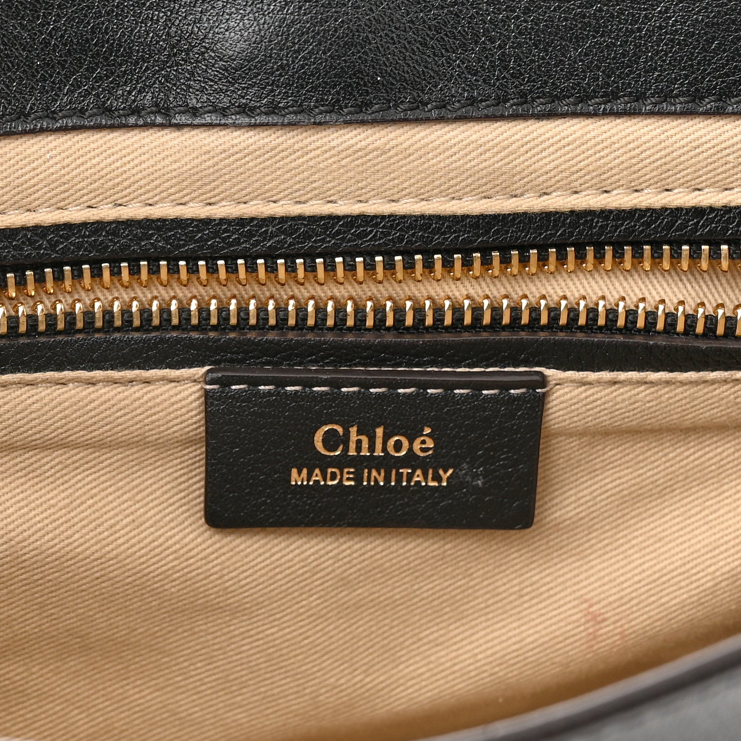 Chloe Suede Calfskin Medium Faye Backpack Black 6 of 12