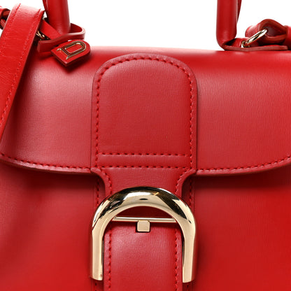 Delvaux Box Calfskin Mini Brillant Satchel Red 9 of 11