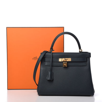 Hermes Taurillon Clemence Kelly Retourne 28 Vert Cypress 11 of 11