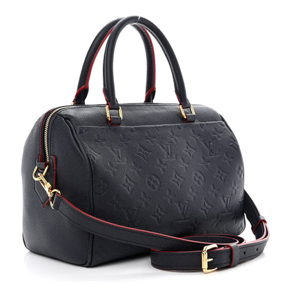 Louis Vuitton Empreinte Speedy Bandouliere 25 NM Marine Rouge 3 of 10