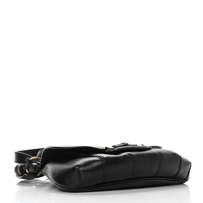Gucci Calfskin Small Nouveau Shoulder Bag Black 3 of 4