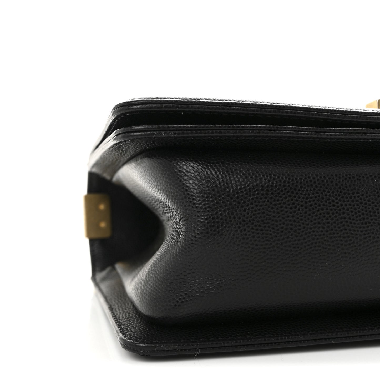 Caviar Quilted Medium Boy Flap Black