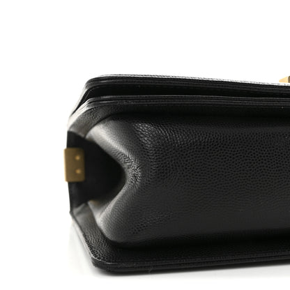 Chanel Caviar Quilted Medium Boy Flap Black 9 of 10