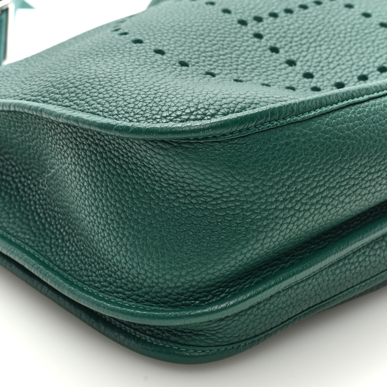 Hermes Taurillon Clemence Evelyne III PM Malachite 7 of 8
