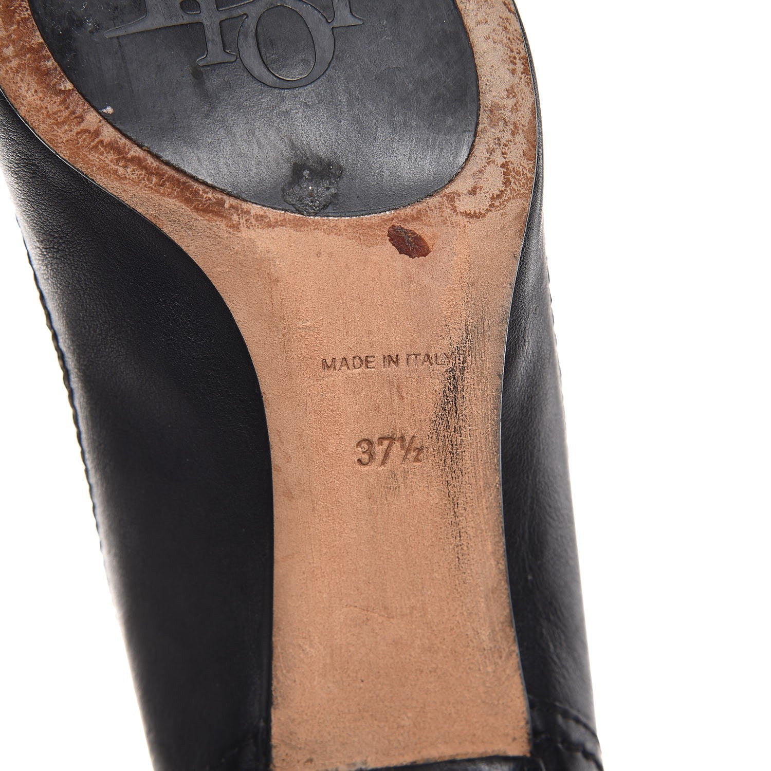 Christian Dior Soft Calfskin My Dior Pumps 38.5 Black 37.5 Black 8 of 14