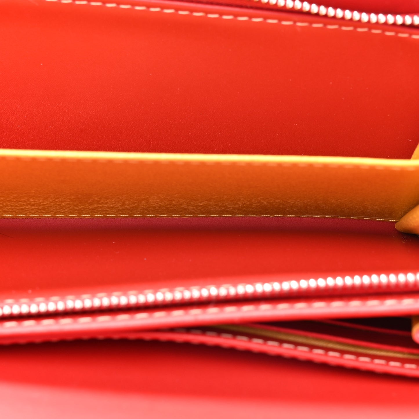 Goyardine Varenne Long Wallet Red
