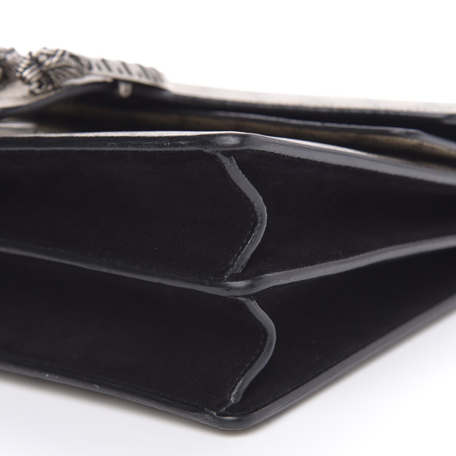 Gucci GG Supreme Monogram Medium Dionysus Shoulder Bag Black 8 of 12