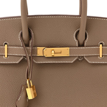 Hermes Togo Birkin 30 Etoupe 8 of 11