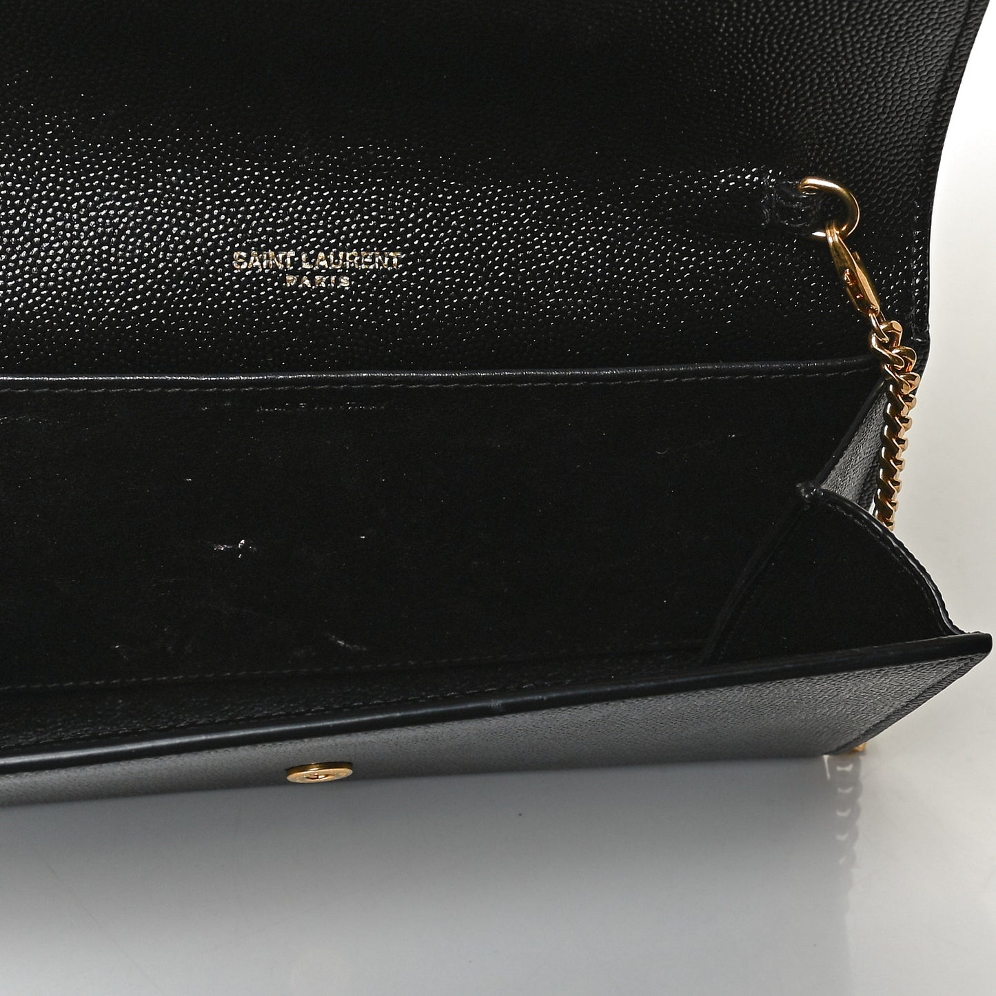 Grain De Poudre Uptown Chain Wallet Black