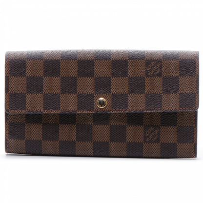 Louis Vuitton Damier Ebene Sarah Wallet 1 of 8