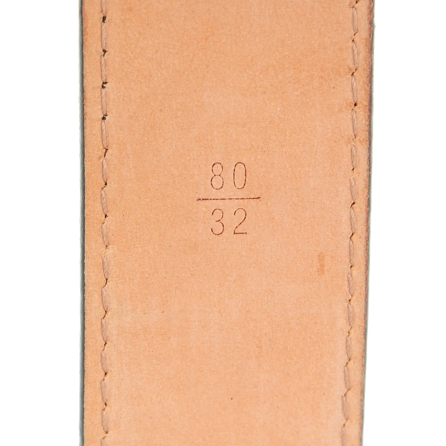Epi LV Initiales 30MM Belt 80 32 Black