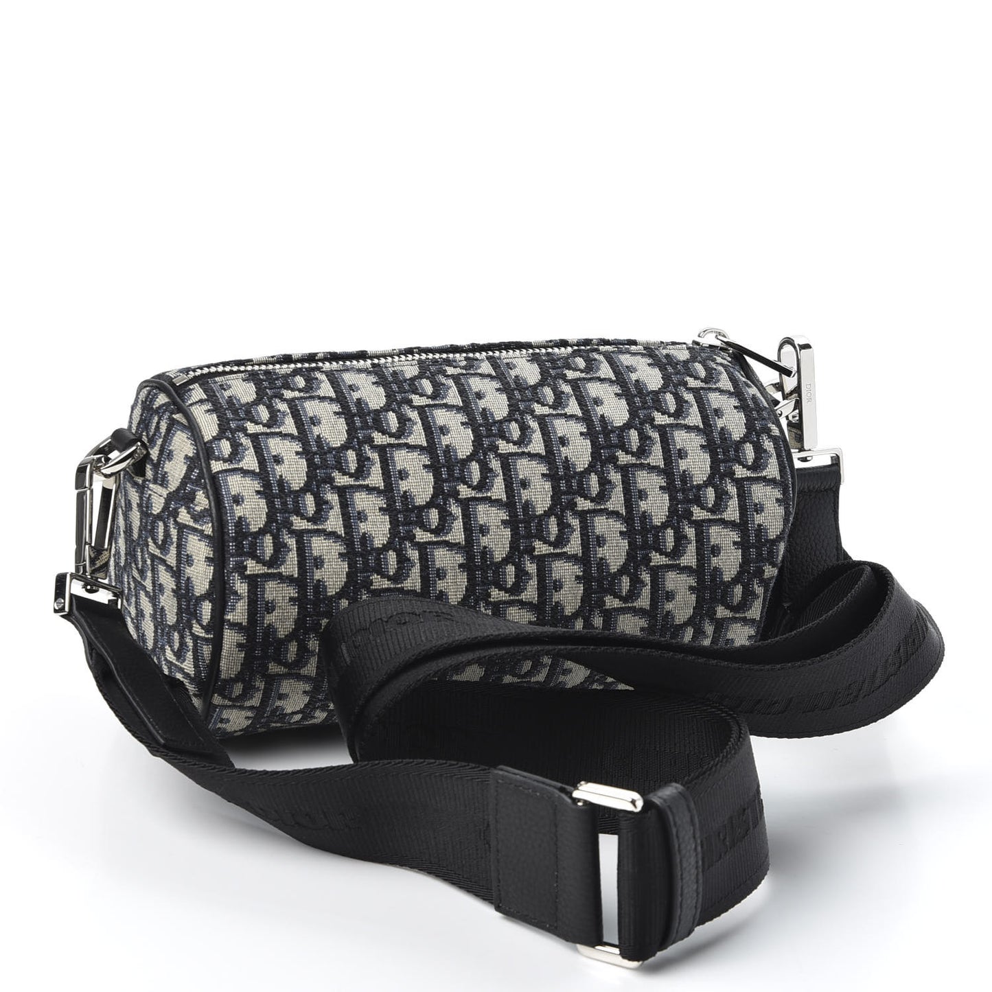 Oblique Roller Messenger Bag Blue