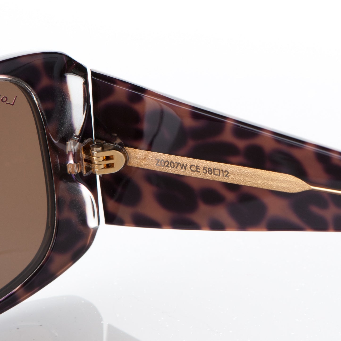 Leopard Marquise Sunglasses Z0207W Brown