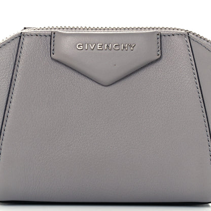 Givenchy Sugar Goatskin Nano Antigona Pearl Grey 6 of 8