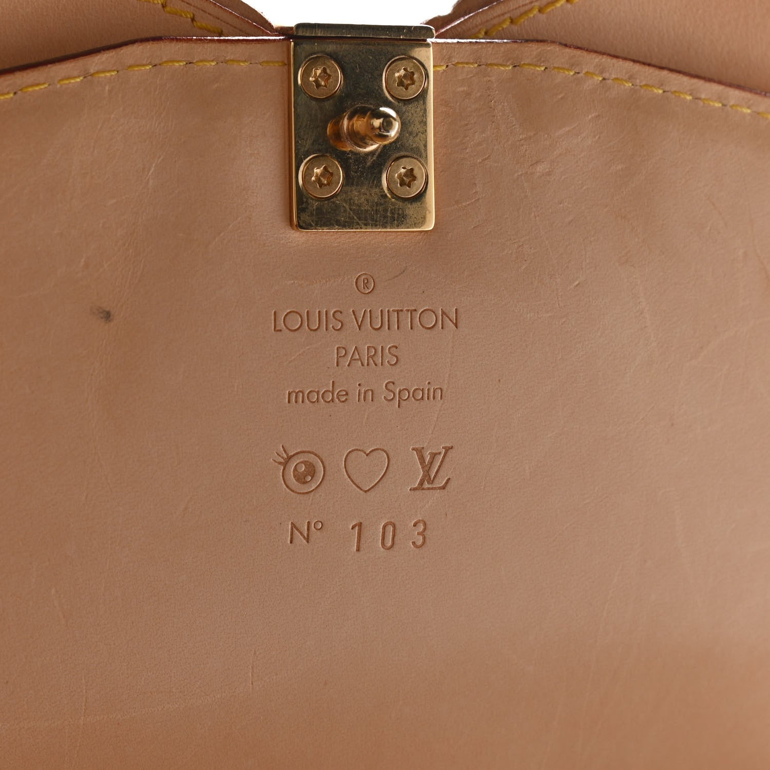 Louis Vuitton Monogram Multicolor Murakami Eye Love You Black 6 of 15