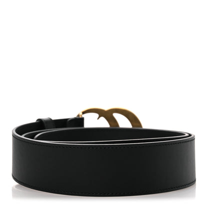 Gucci Calfskin Double G 40mm Belt 85 34 Black 2 of 6