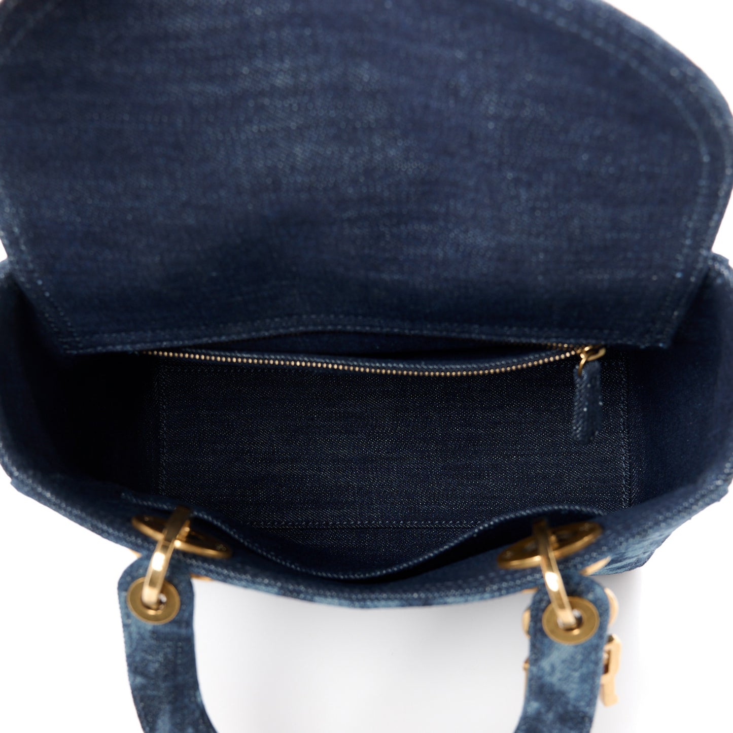 Denim Medium KaleiDiorscopic Lady Dior Blue