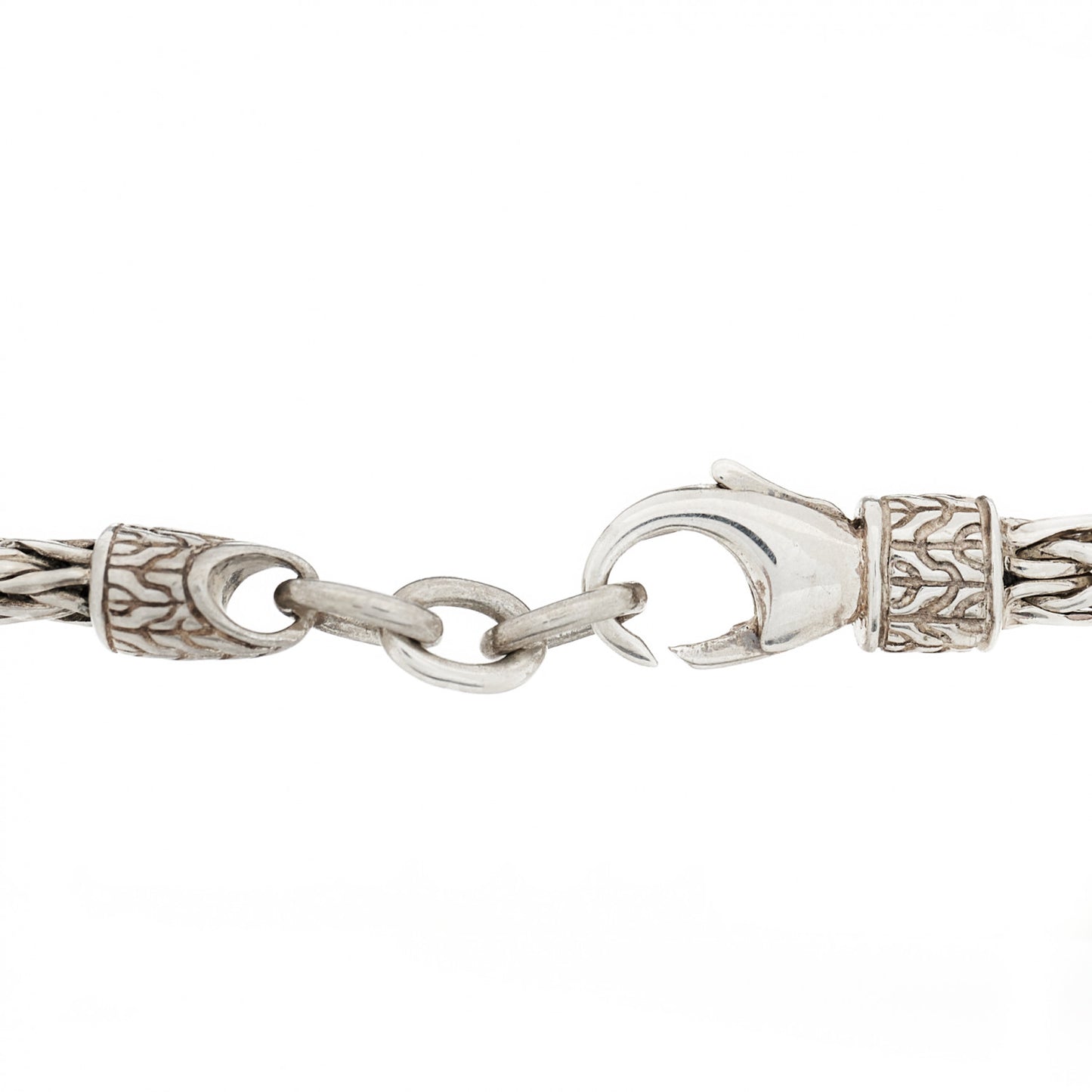 Sterling Silver Diamond Asli Classic Chain Station Bracelet