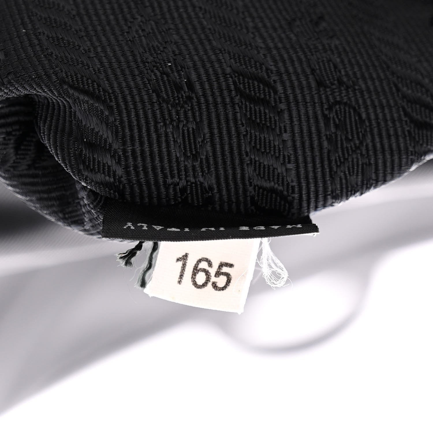 Prada Tessuto Nylon Saffiano Messenger Bag Black 9 of 15