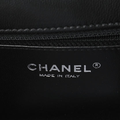 Chanel Shearling Lambskin Medium Chanel 100% Flap Black 6 of 9