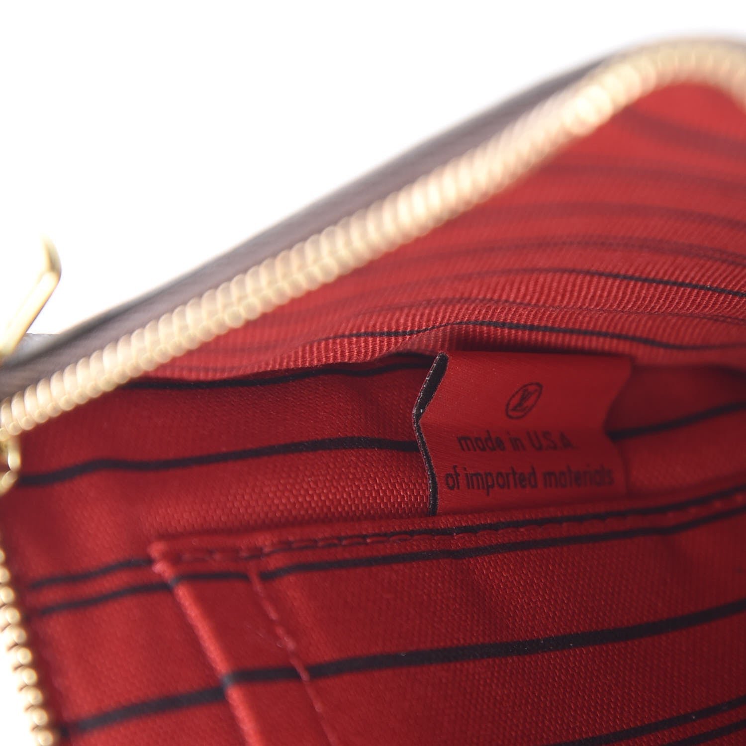 Louis Vuitton Damier Ebene Neverfull MM GM Pochette 7 of 8