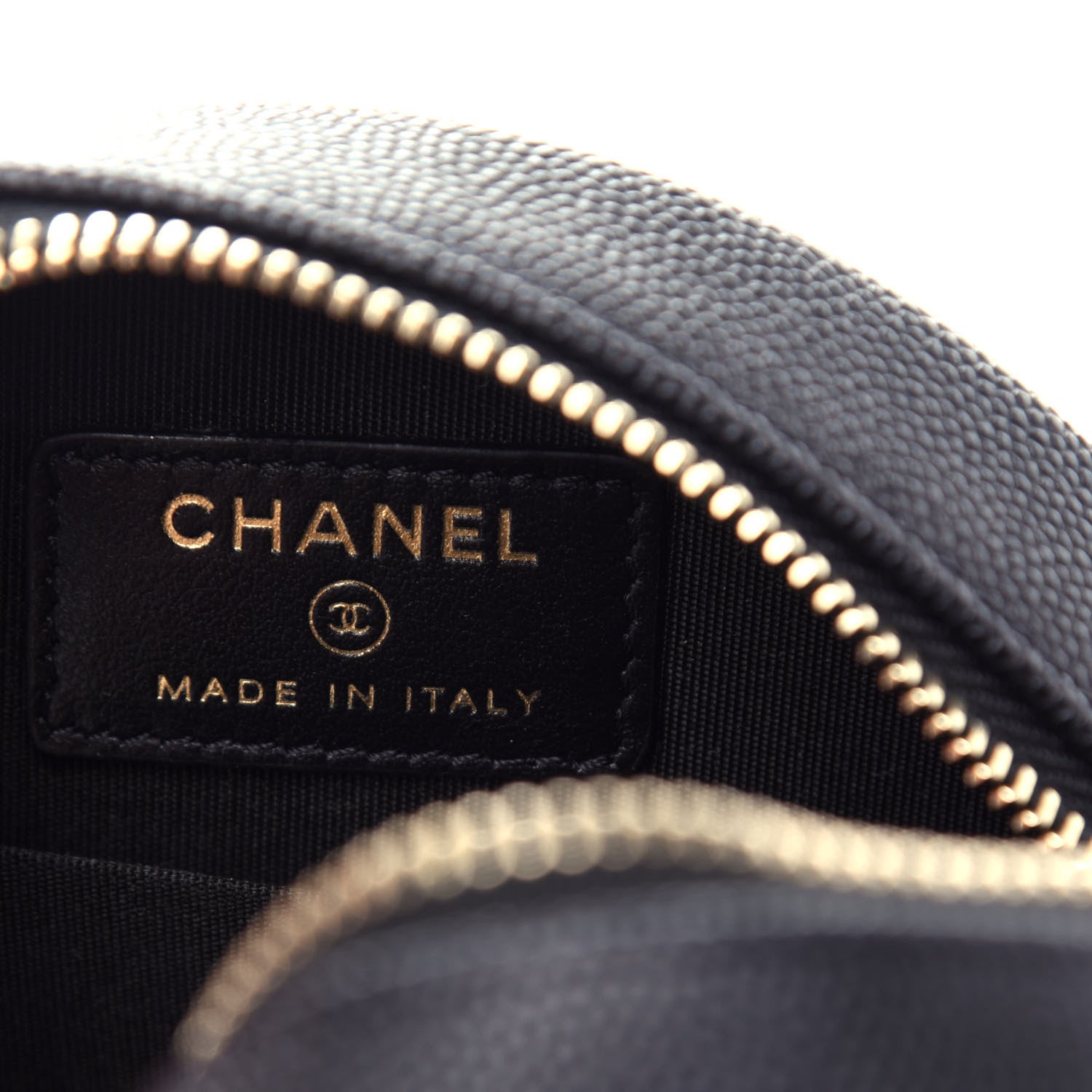 Chanel Caviar Quilted Round Filigree Crossbody Black 6 of 11