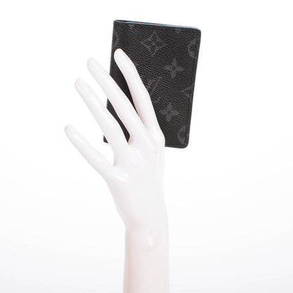 Louis Vuitton Monogram Eclipse Pocket Organizer Card Holder 2 of 7