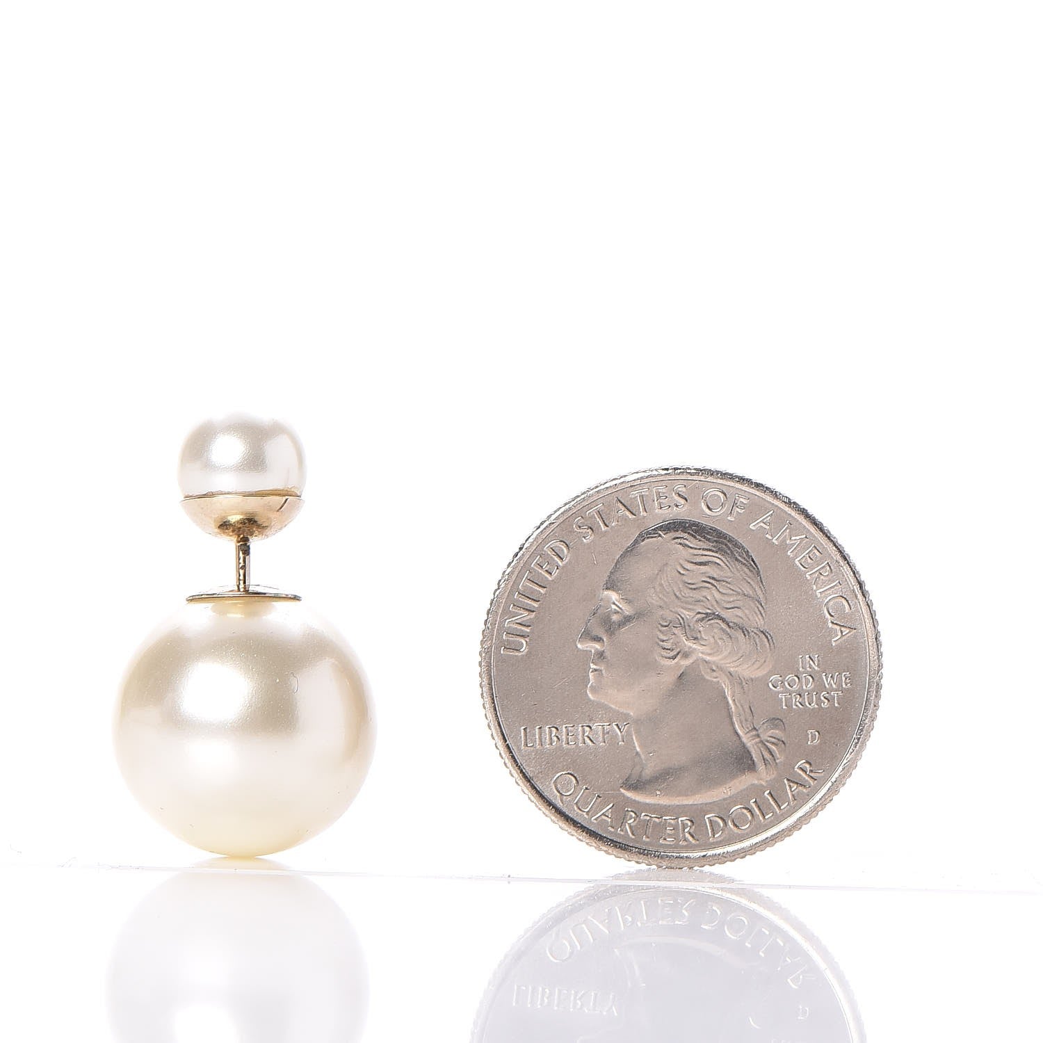 Christian Dior Pearl Mise En Dior Tribal Earrings 2 of 6