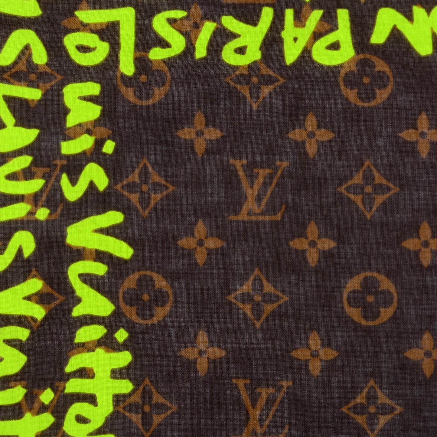 Cotton Graffiti Bandana Green