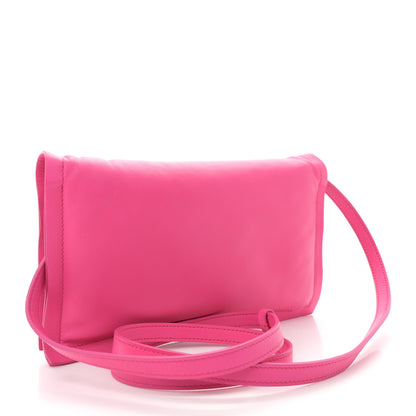 Salvatore Ferragamo Calfskin Mini Viva Bow Shoulder Bag Hot Pink 3 of 9