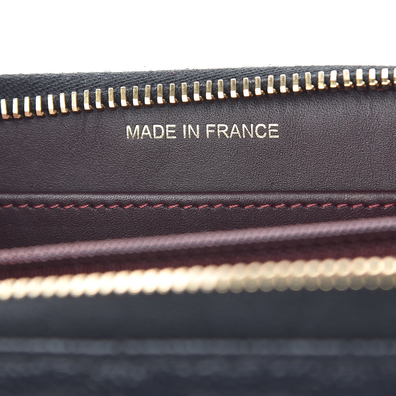 Chanel Caviar Quilted Large Gusset Zip Around Wallet Black 7 of 11