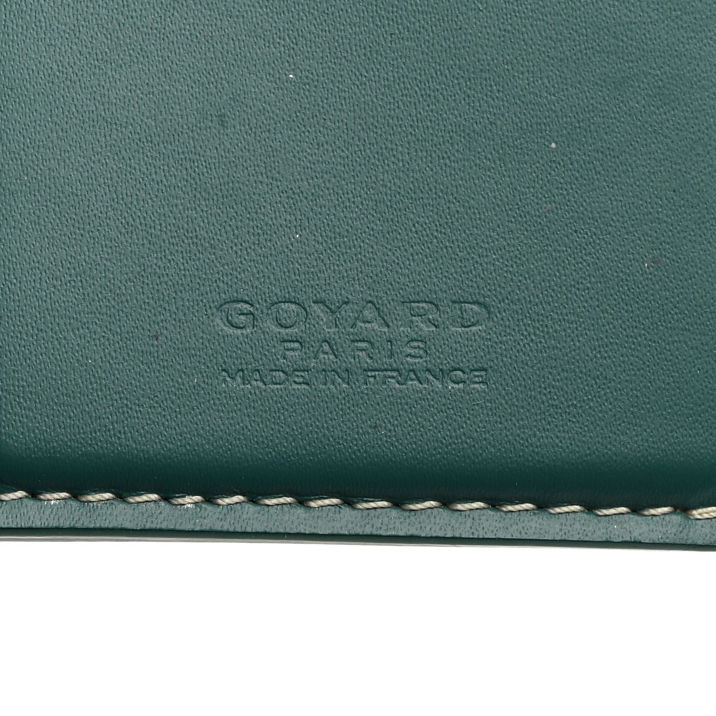 Goyardine Saint Pierre Card Holder Green