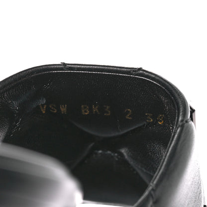 Valentino Garavani Nappa Quilted Monochrome Roman Stud 65mm Slide Sandals 35 Black 8 of 9