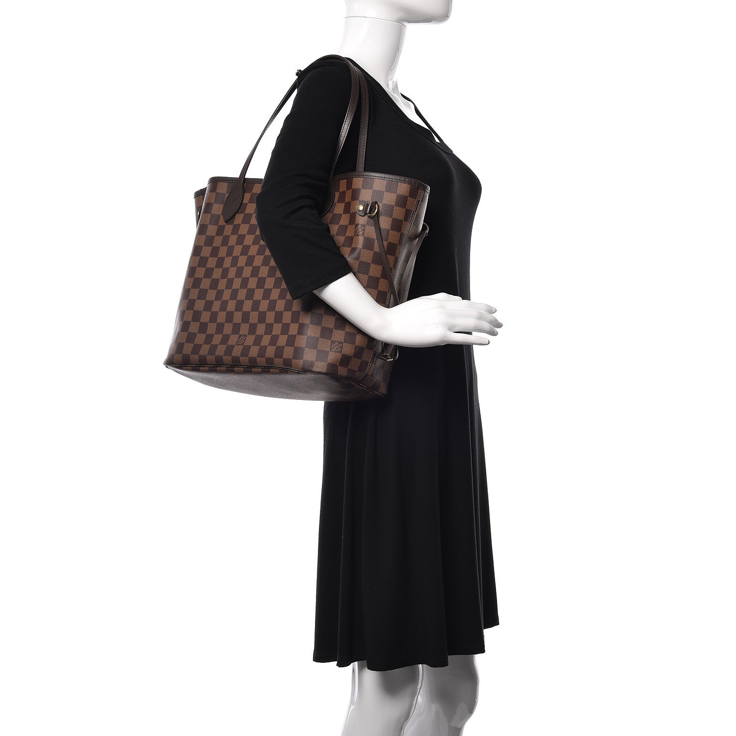 Louis Vuitton Damier Ebene Neo Neverfull MM 2 of 12