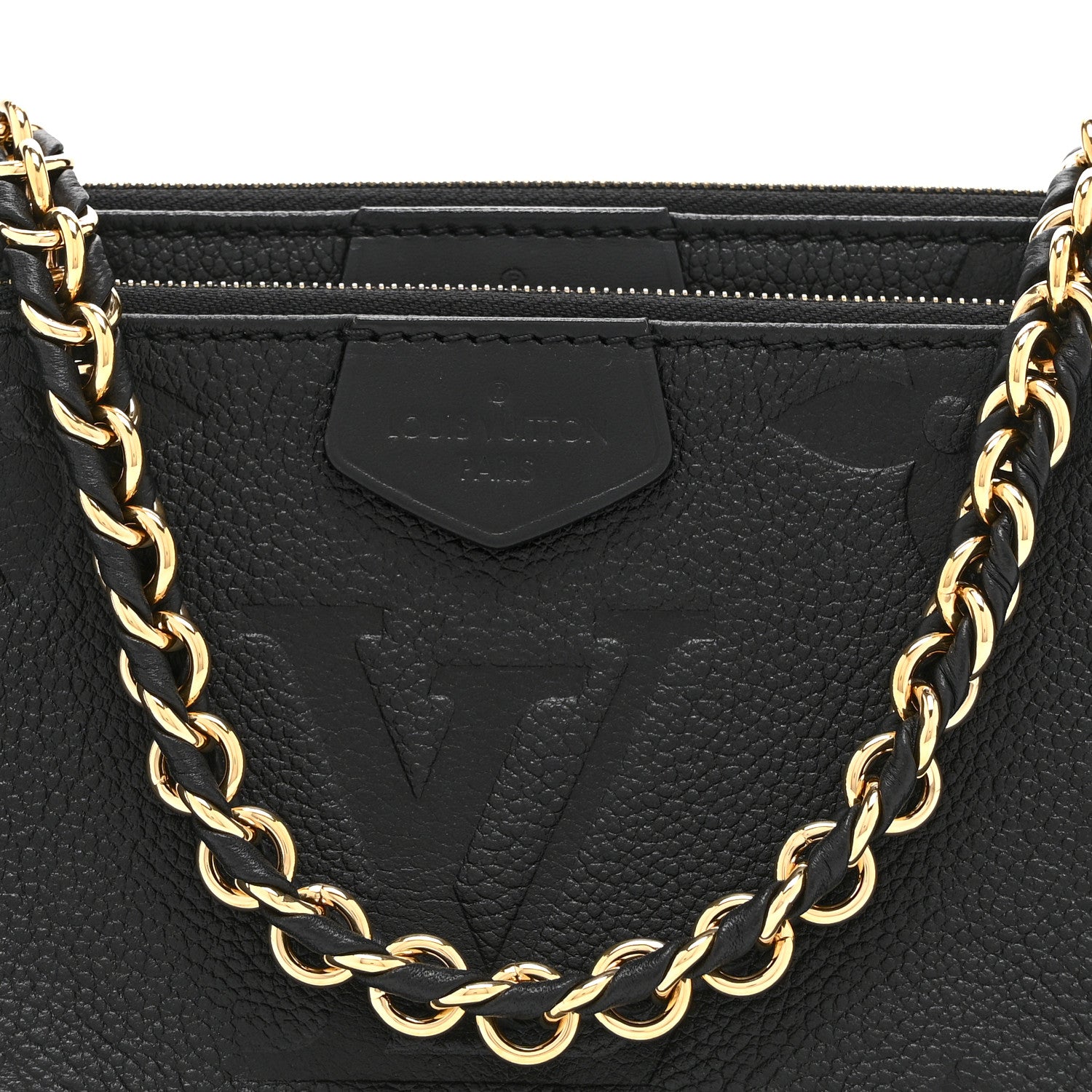 Louis Vuitton Empreinte Monogram Giant Multi Pochette Accessories Black 8 of 10