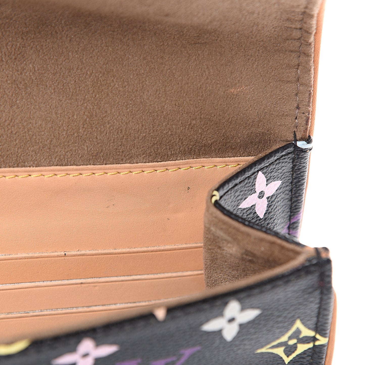 Monogram Multicolor Courtney Clutch Black