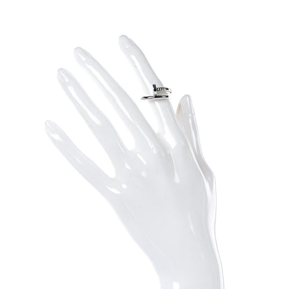 Cartier 18K White Gold Juste Un Clou Ring 52 6 2 of 5